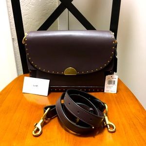 Coach Dreamer with Rivets Shoulder Bag